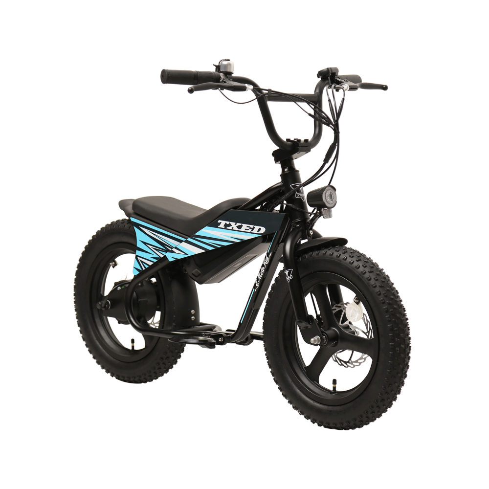 16 inch kids bike children bicycle 250W motor single speed electric children's bicycle ride child e bike