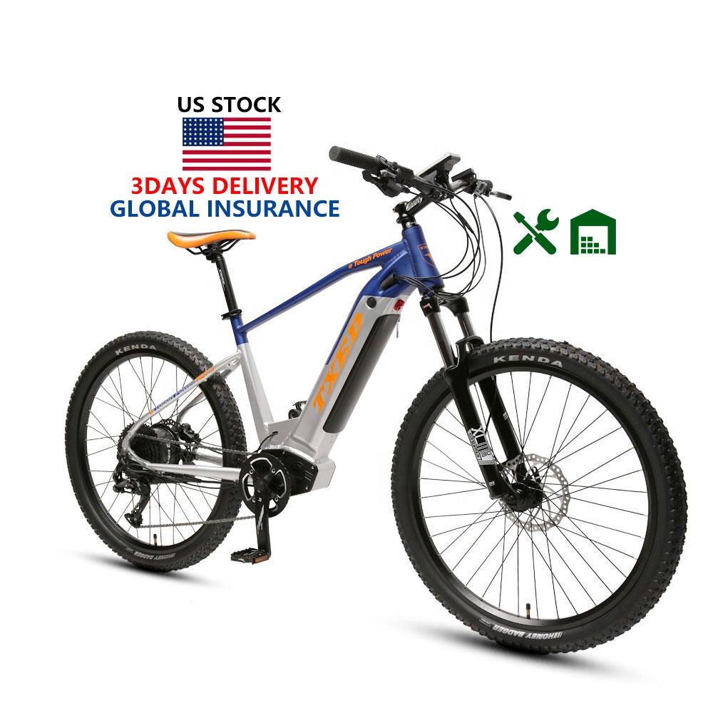 US warehouse 27.5 mtb ebike emt bike 750W full suspension 48V/10.4Ah electric mountain bicycle