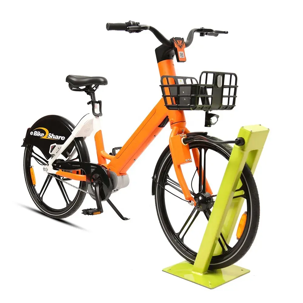 36V Urban Convenient Electric Bicycle Single Speed Electric Shared Bicycle