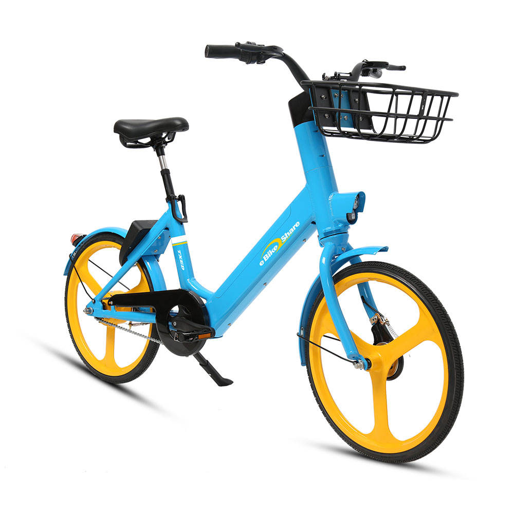 36V Urban Convenient Electric Bicycle Single Speed Electric Shared Bicycle